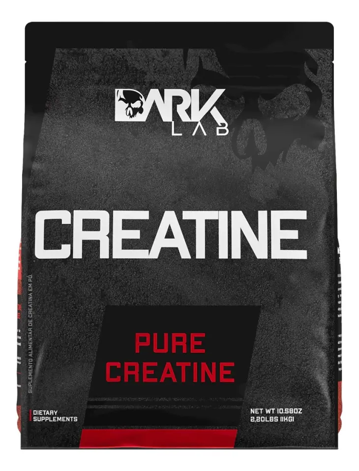 Creatina Monohidratada Pura 1kg Dark Lab Unidade Sem sabor - R$ 69,9
