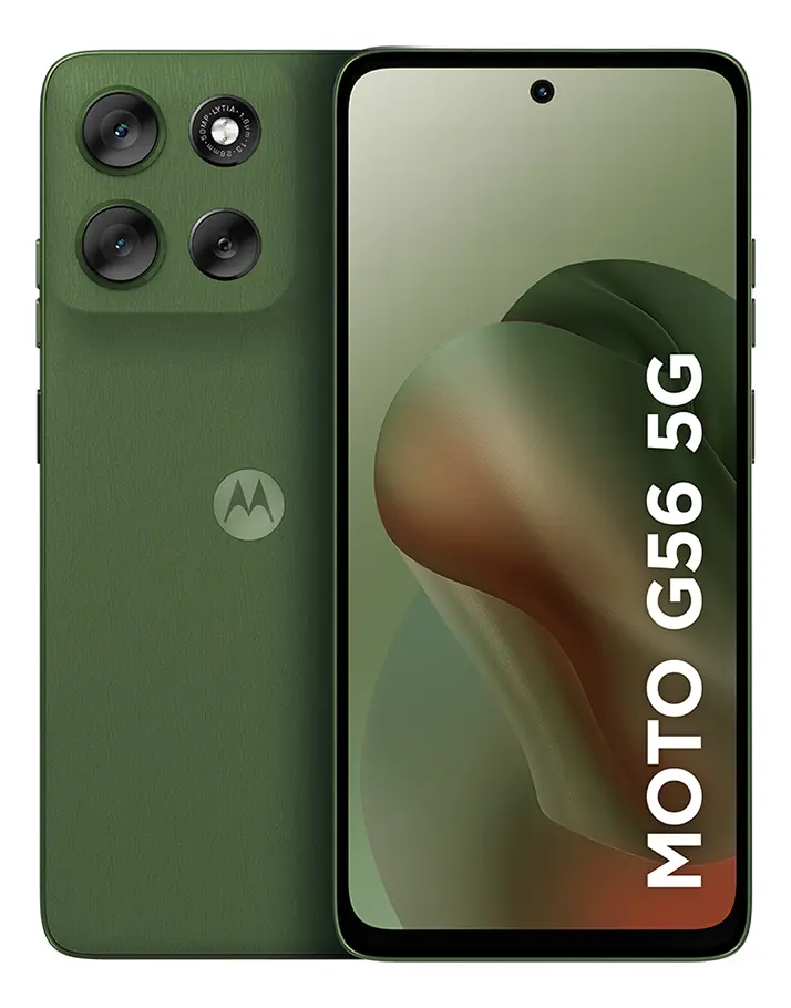 Smartphone Motorola Moto g56 5G 256GB - 8GB RAM+16GB Ram Boost, e 50MP Sony Lytia 600 AI Camera Ultrarresistência militar IP68 + IP69