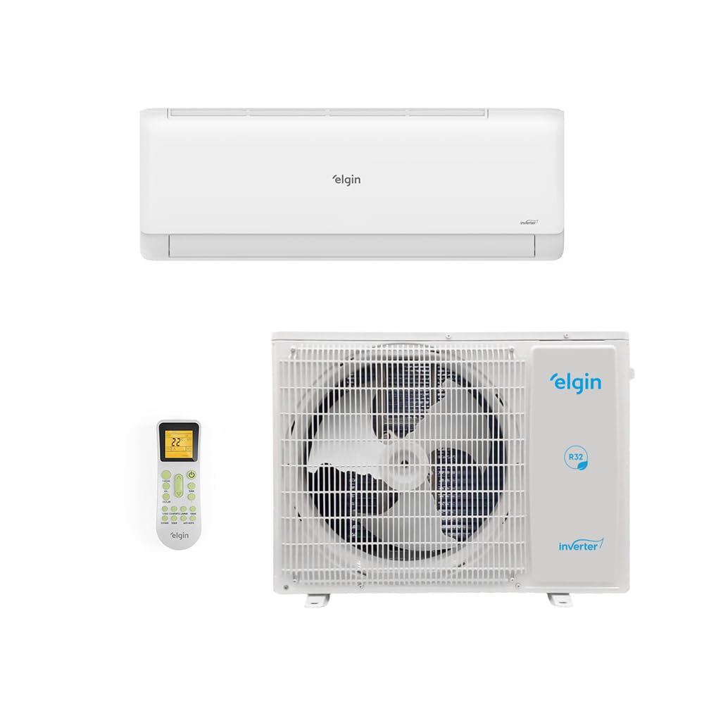 Ar-Condicionado Split Inverter II 18000 BTUs Elgin Eco com Wi-Fi Integrado High Wall Só Frio HJFI18C2WG/HJFE18C2CG 220V