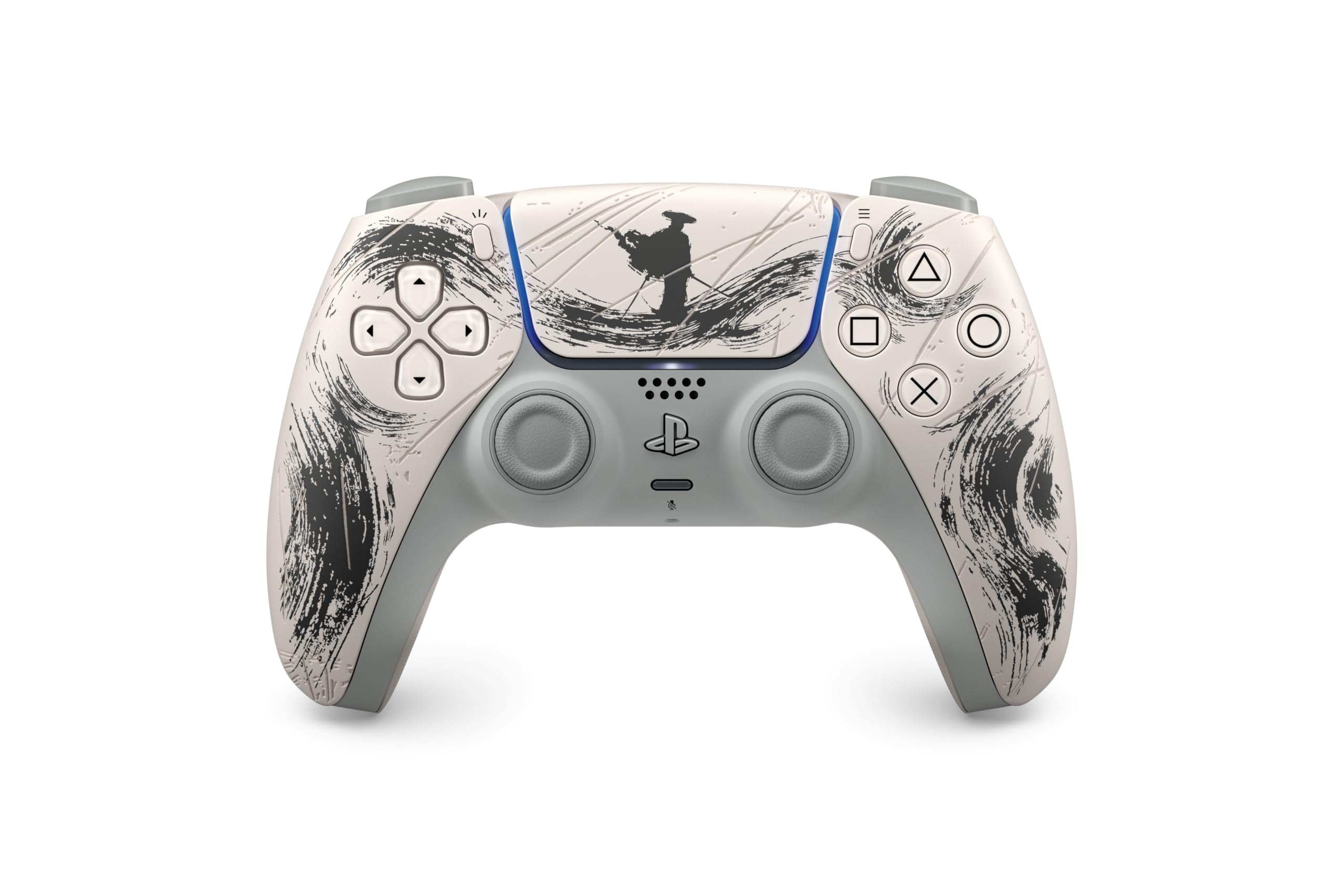 Controle sem fio DualSense® – Edição Limitada Black: Ghost of Yōtei - PlayStation 5