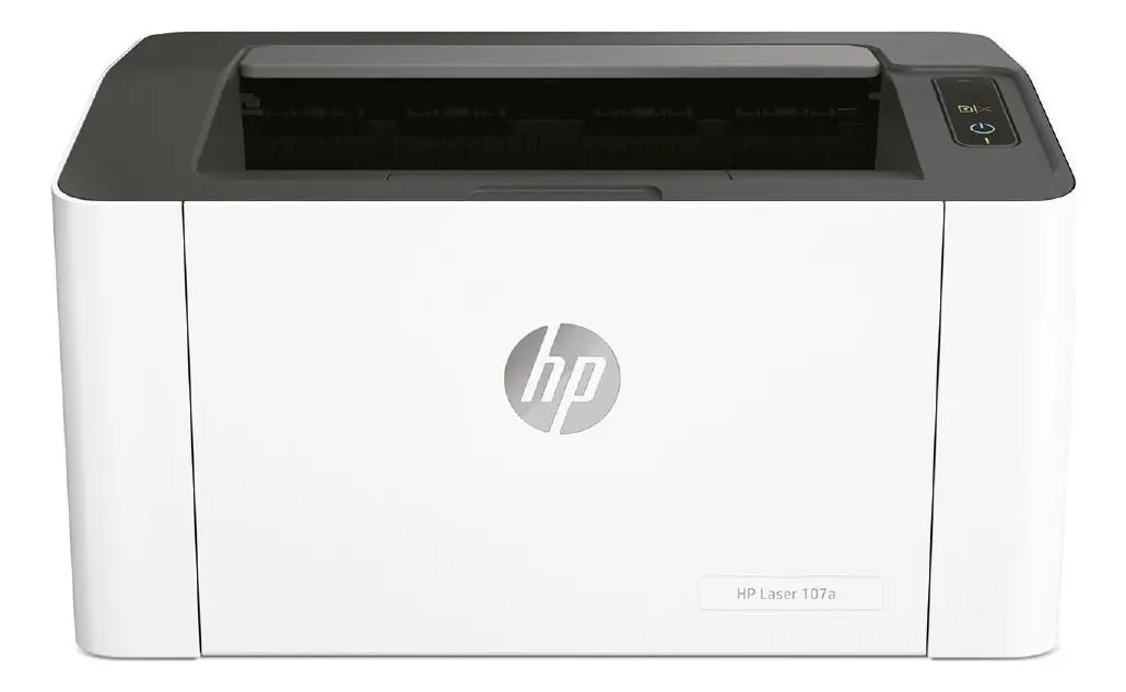 Impressora HP Laser 107a Monocromática Porta USB 2.0 de alta velocidade 110 a 127 VCA