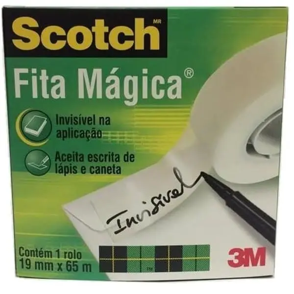 Fita Magica 19MM X 65M 3M - Fita Mágica - Magazine Luiza
