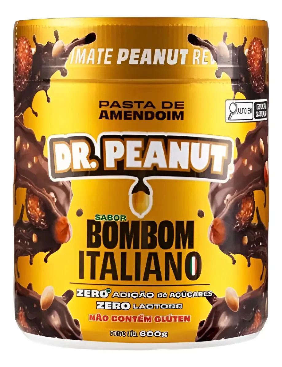 Pasta Dr Peanut Imediato! Sabor BOM ITALIANO