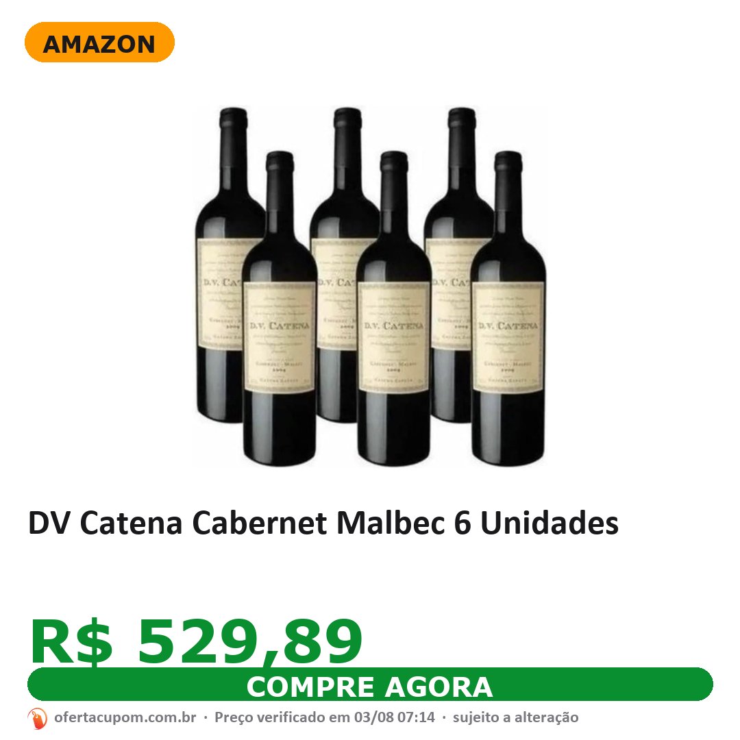 DV Catena Cabernet Malbec 6 Unidades