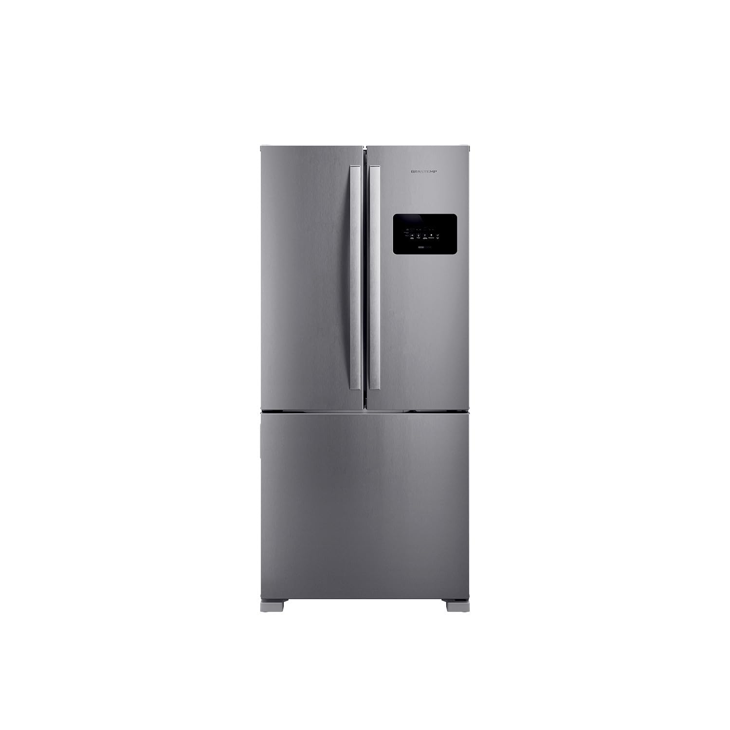 Geladeira French Door 3 Portas Inox Design e Tecnologia Premium Brastemp - BRO85MK 110V