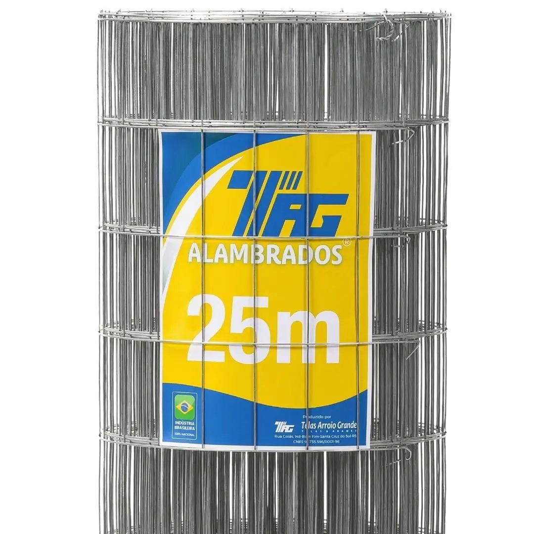 TELA SOLDADA TAG MALHA 5x10cm FIO 1,90mm RL 25X1,2m - TAG ALAMBRADOS - Cercado e Segurança - Magazine Luiza