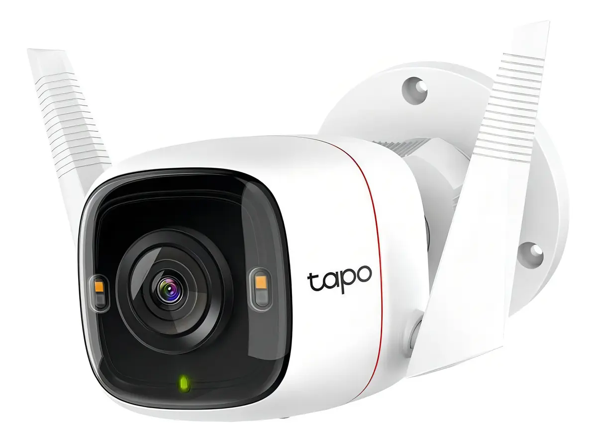 Câmera de segurança TP-Link Tapo C320WS 2K 4MP WiFi Branco IP66 - R$ 299,9