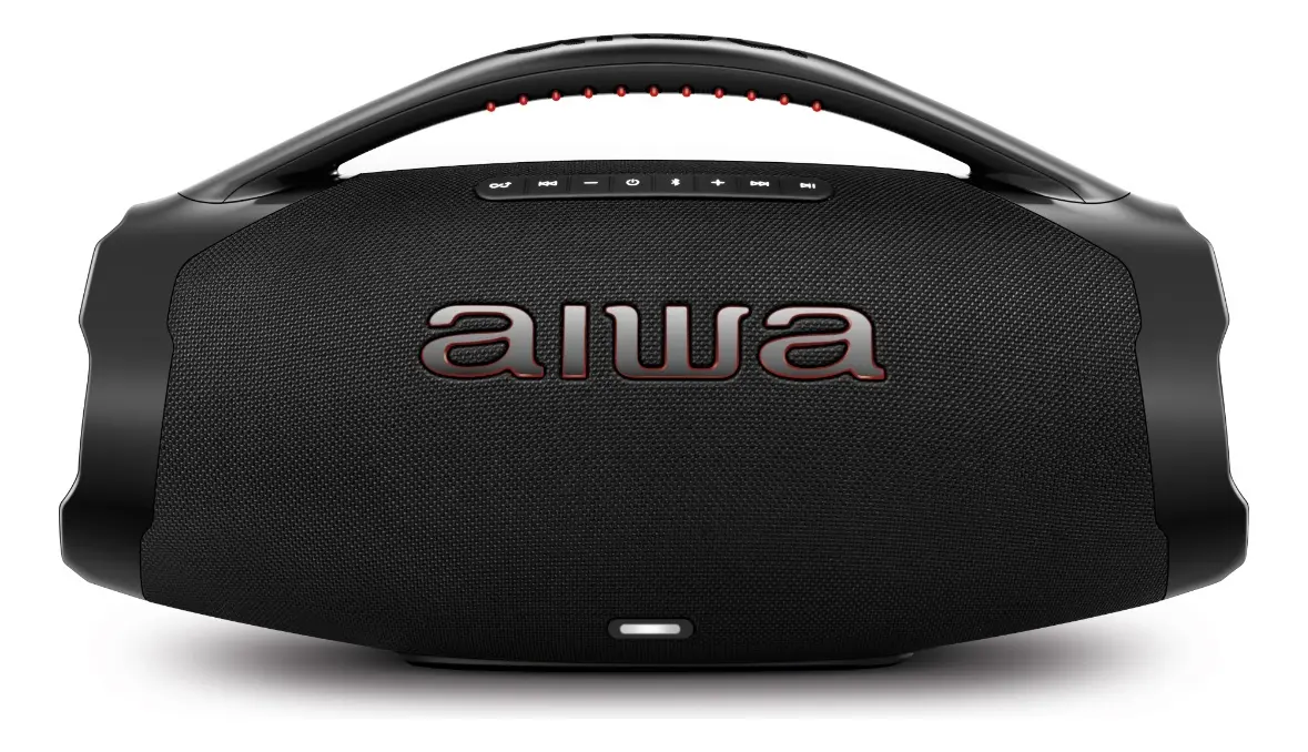 Caixa de Som Boombox Plus 200W AIWA BBS-01-B BIVOLT