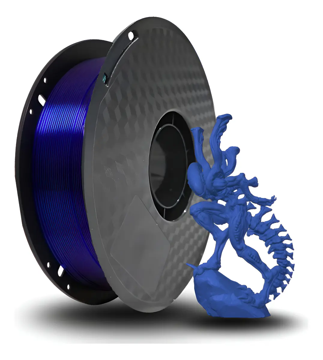 Filamento Impressora 3d Petg 1,75mm 1kg Masterprint Va Cores Cor Translucido Azul - R$ 74,5