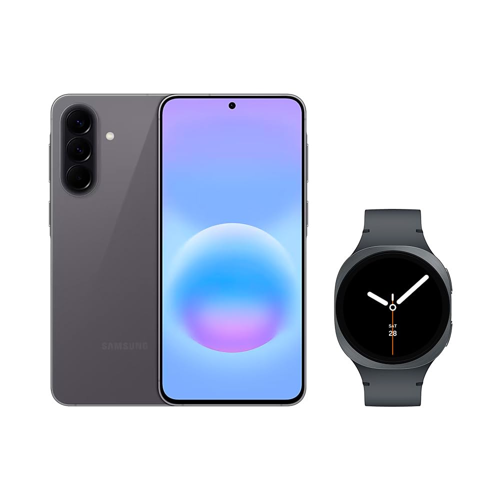 Samsung Combo Galaxy A57 5G (128GB) - Cinza + Galaxy Watch8 BT 40mm - Grafite
