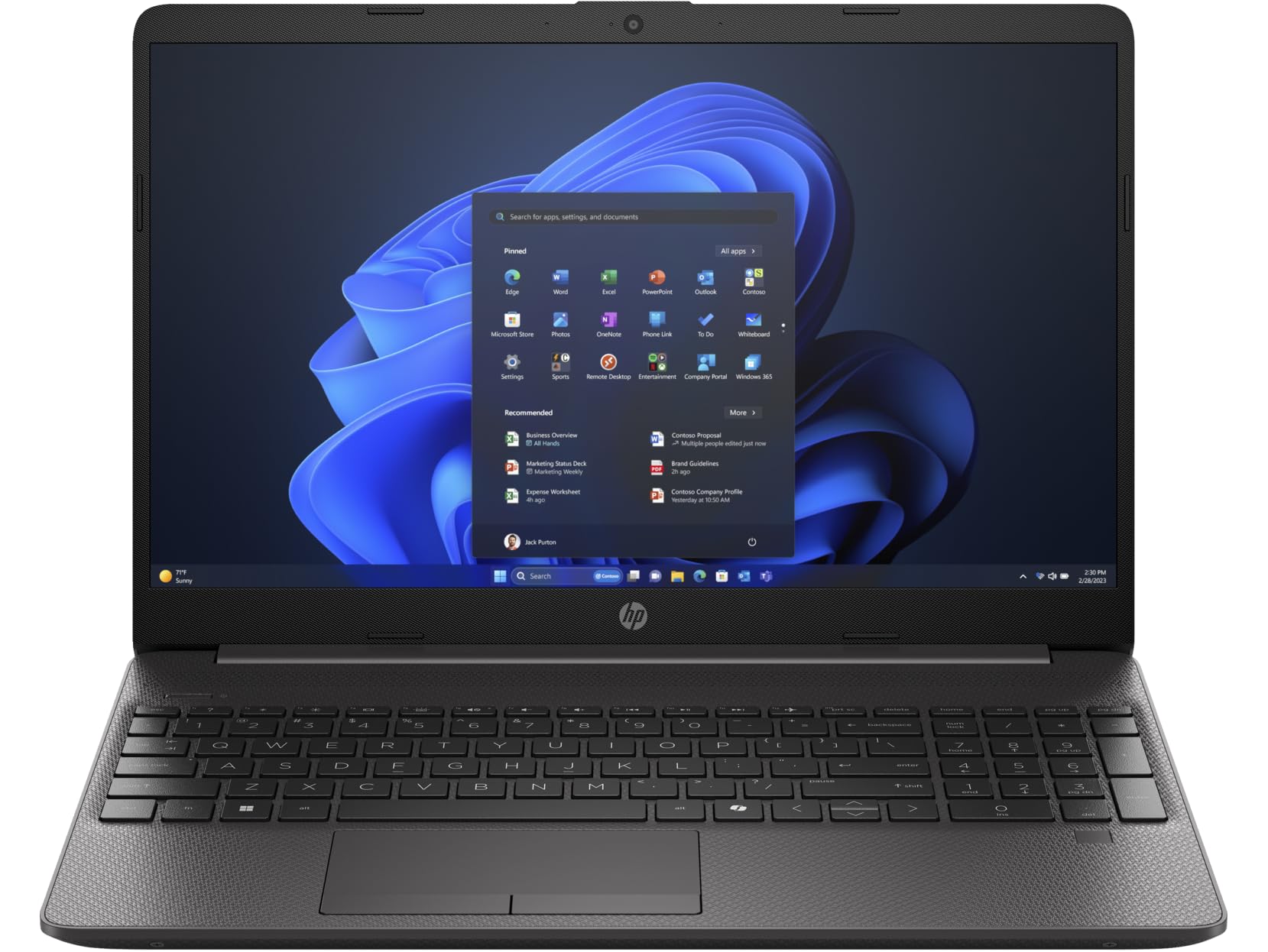 Notebook HP 256R G9 Intel Core i5 13º Geração. Memoria RAM 16GB. SSD 256GB. Tela de 15,6" LCD. Windows 11 - Home SL - Cinza Escuro. Bivolt. (BQ9L2AT#AK4)