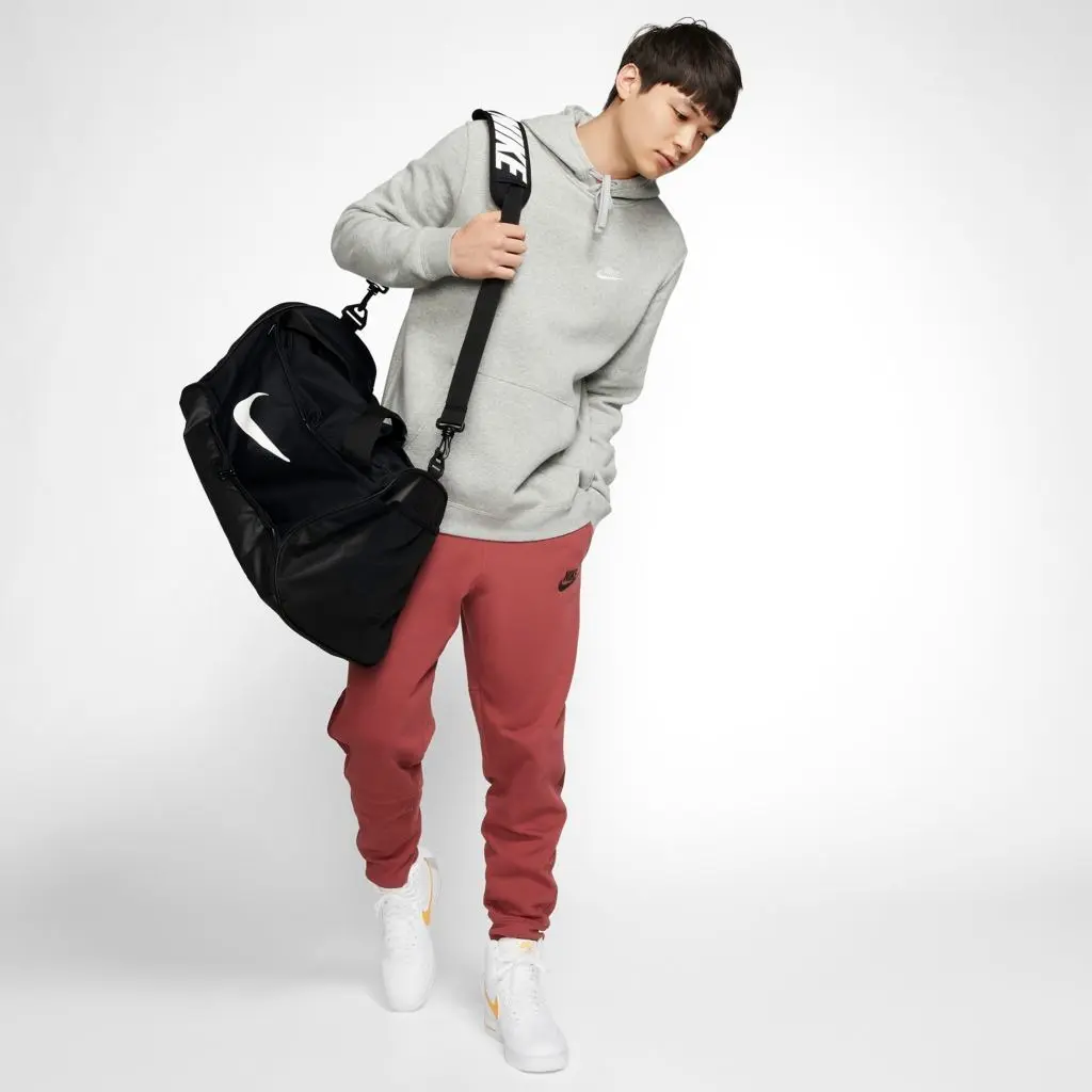 Bolsa Nike Brasilia (média) (60l) Preta Cor Preto Liso