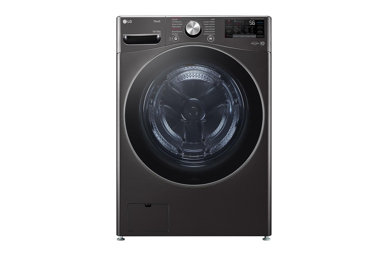 Lava e Seca WD18BV2S6B 18Kg/10Kg Inteligência Artificial LG