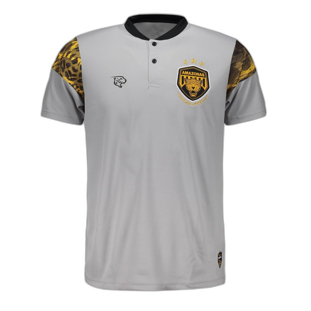 Camisa Onça Amazonas Jogo Comissão 2025 Cinza