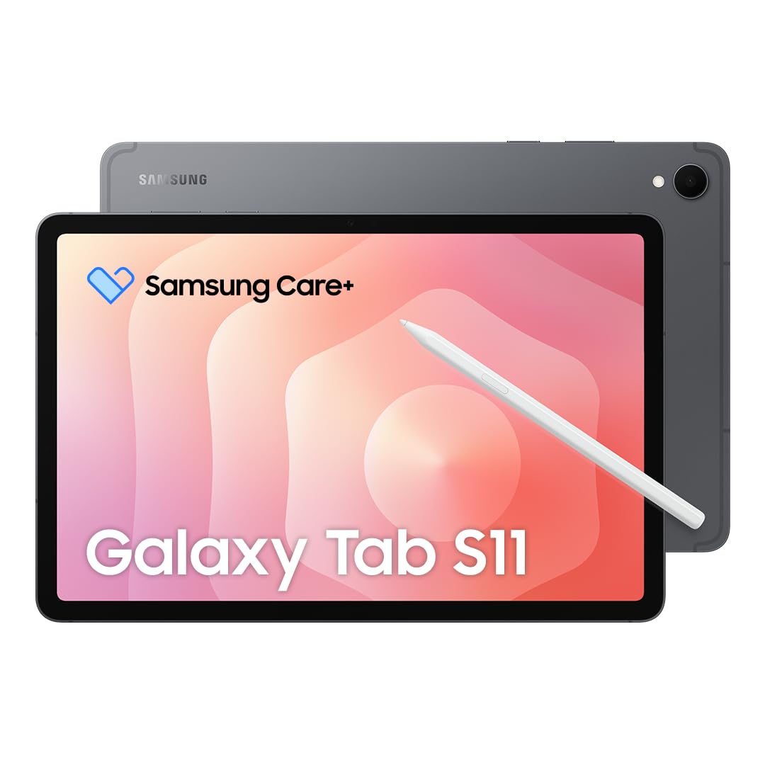 Samsung Tablet Galaxy Tab S11 Wifi, 256GB, 12GB RAM, Tela 11", Galaxy AI, S Pen e Capa Teclado Inclusas