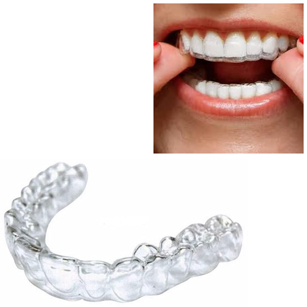 Braquetes anti bruxismo dental silicone moldável oferta relâmpago