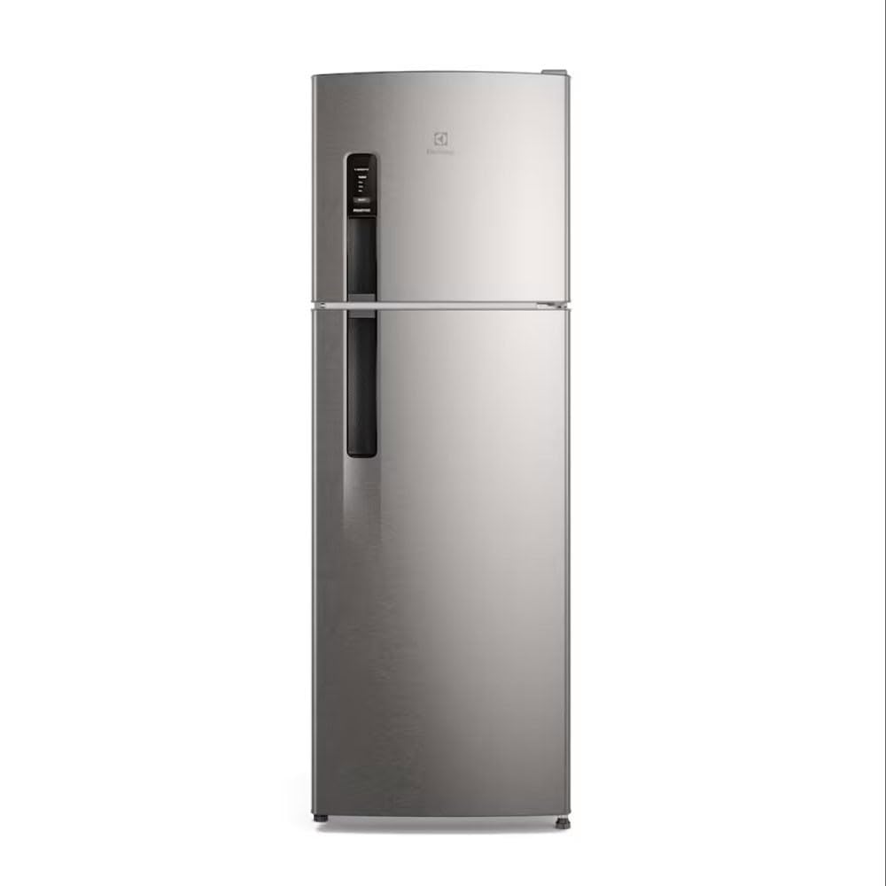 Geladeira Electrolux Frost Free 380L 60,4 x 71,2 x 177,3 cm Duplex Inox AutoSense Inverter 2 Portas