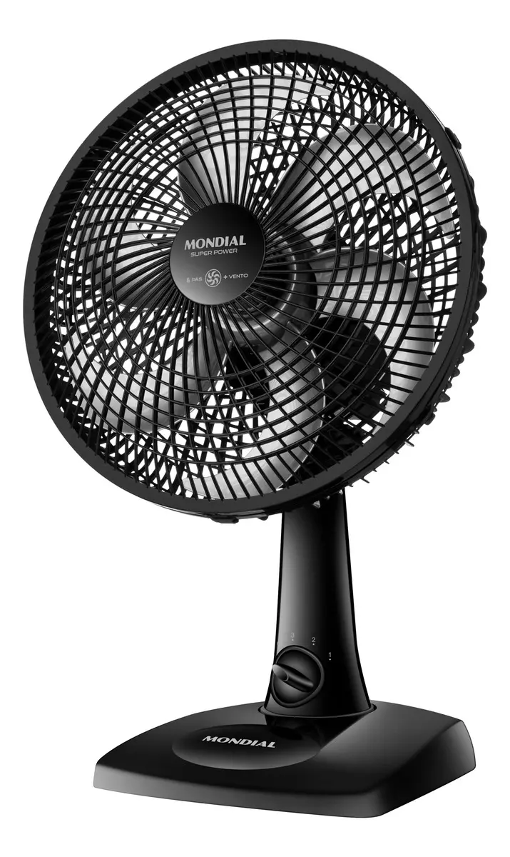 Ventilador de Mesa 30cm Super Power Mondial 60W VSP-30-B - R$ 130,9