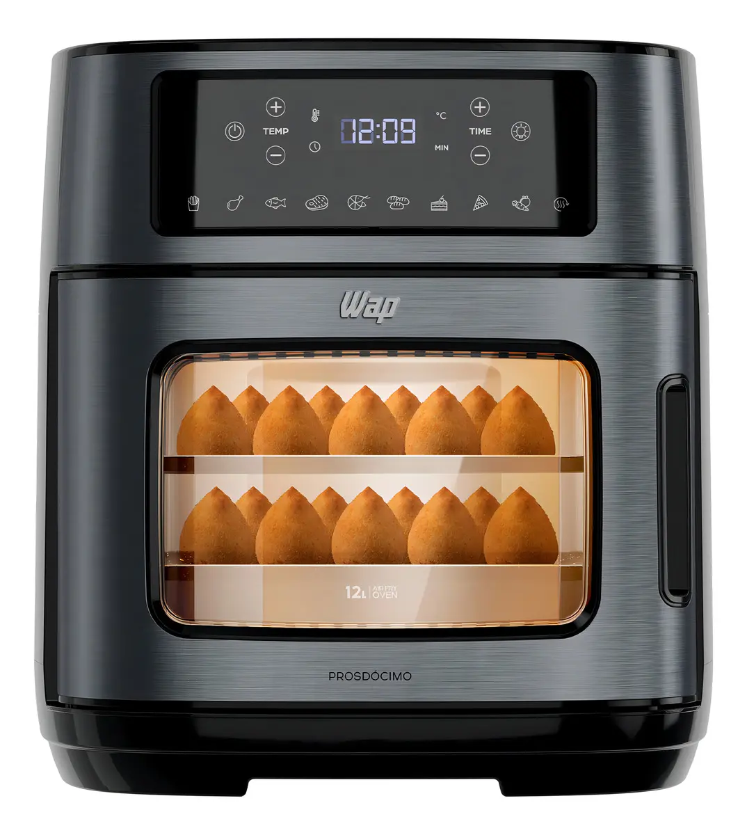 Fritadeira Elétrica Air Fryer Oven Black INOX WAP WAOD2 - R$ 629,9
