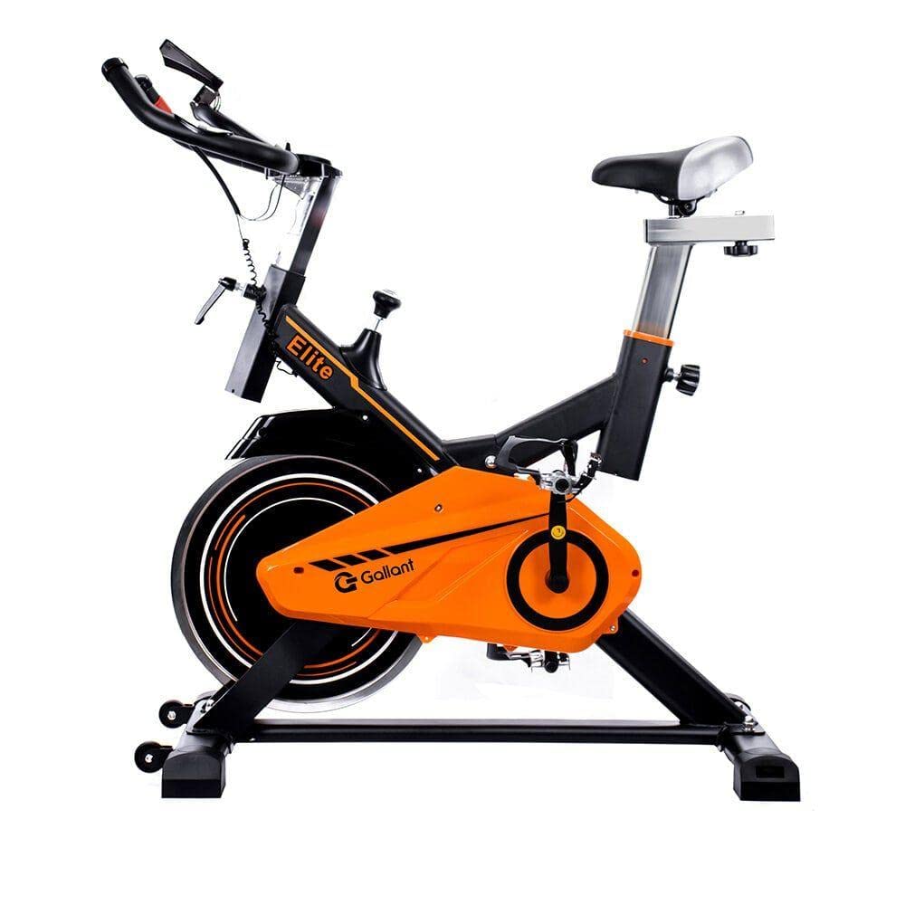 Bicicleta Ergométrica Gallant Elite Spinning Roda de Inércia 13kg até 110kg Mecânica Gsb13hbta-pt