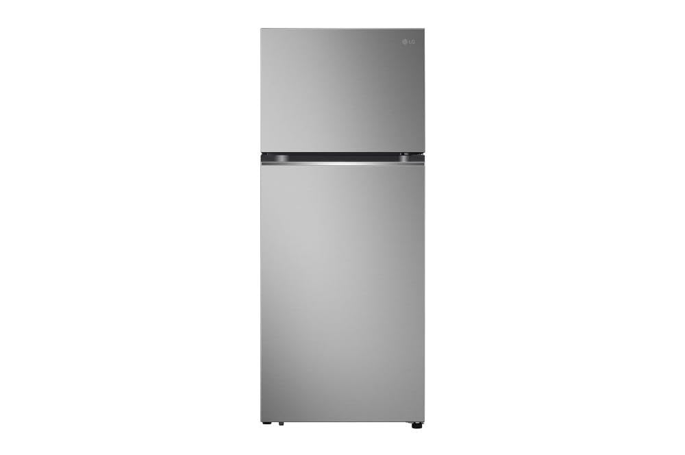 Geladeira Lg Frost Free Inverter 375l Duplex Look Gn-b372pfmb Inox