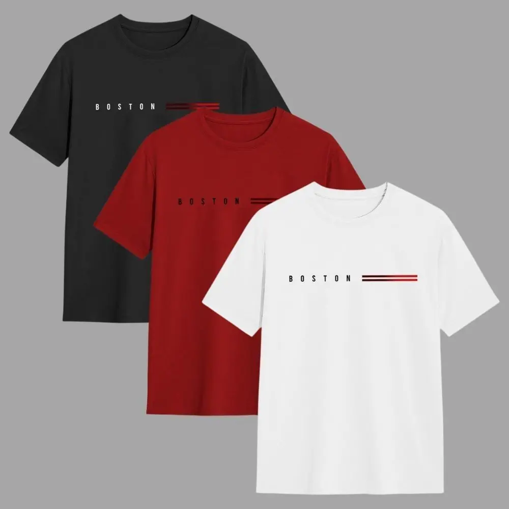 Kit 3 Camisetas Masculina 100% Algodão Gola Redonda Fio 30.1 Envio Imediato Varias Cores Oferta