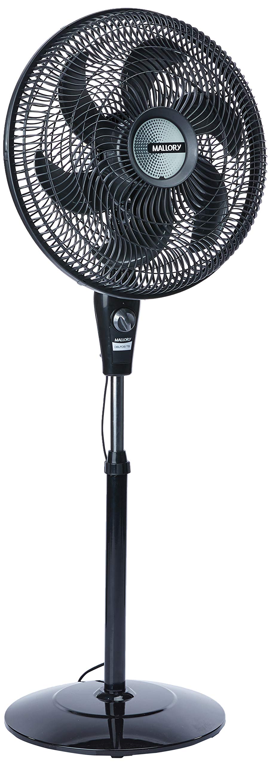 Ventilador Mallory Coluna Delfos TS+ Preto Grafite 40 cm 220V