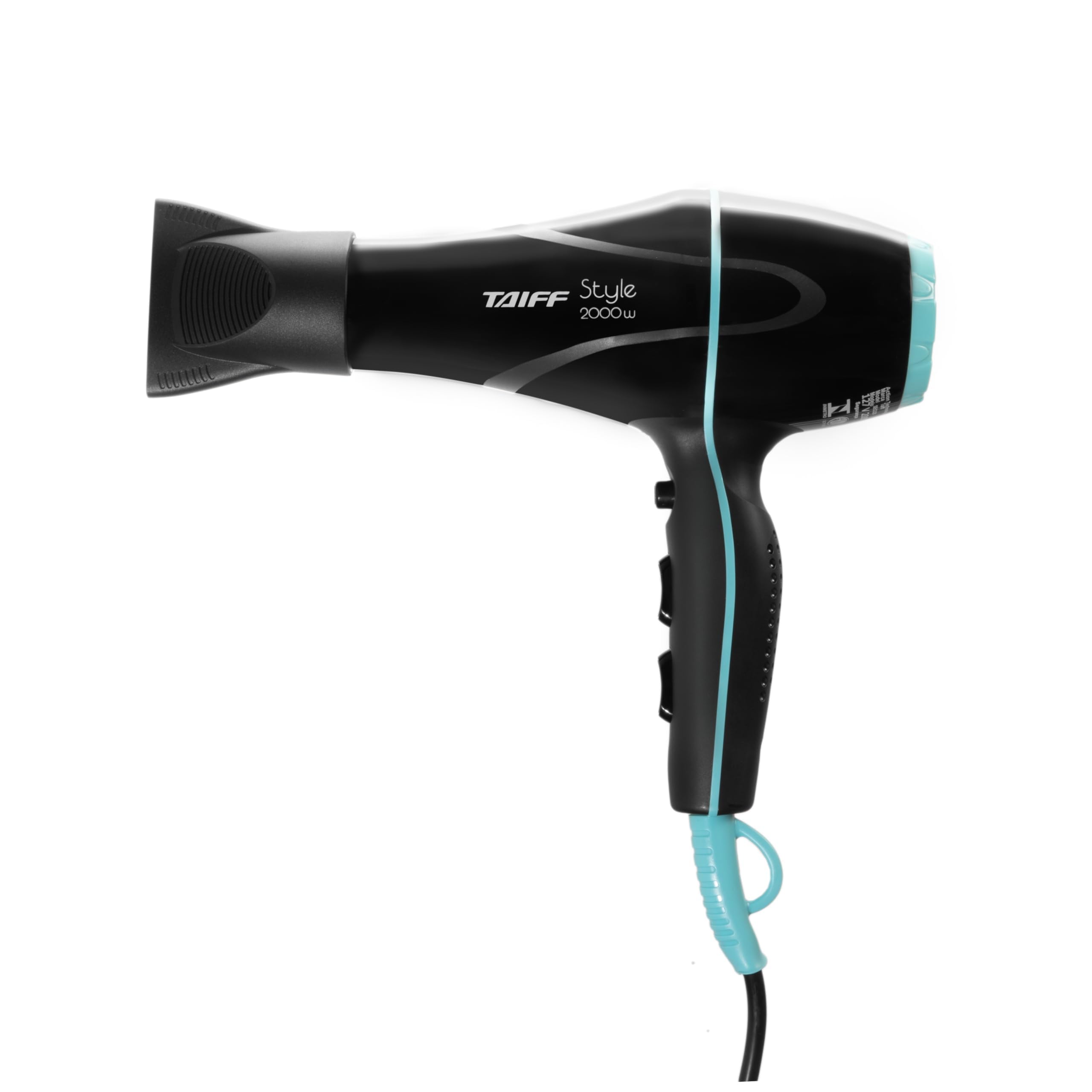 Secador Taiff Stylle 2000w 220v, Taiff, STYLE 334, PRETO, Pequeno