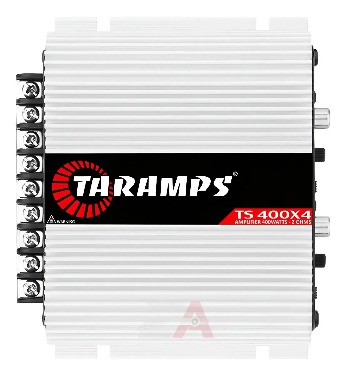 Taramps T400 2 Ohms 400w Rms 4 Canais Modulo Amplificador Prateado