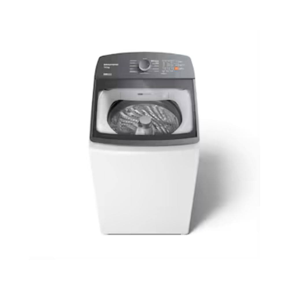 Máquina de Lavar 14Kg Brastemp Branca com Smart Sensor e Design Compacto - BWF14AB - 110v