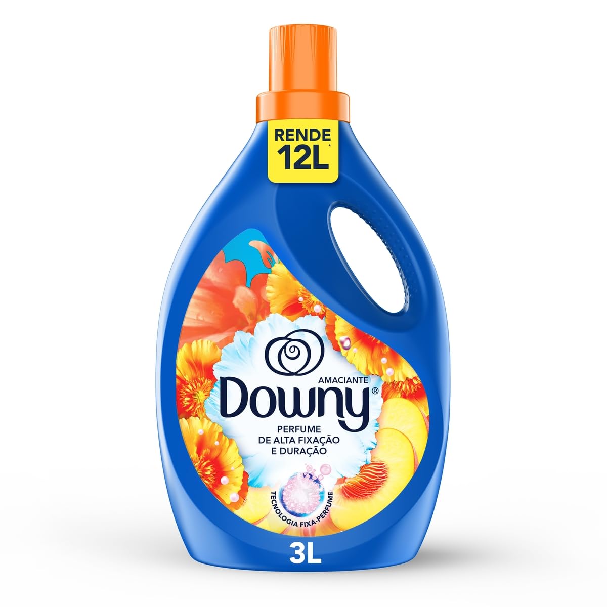 Downy Verão Tropical Amaciante Líquido Concentrado 3L (Rende 12L)