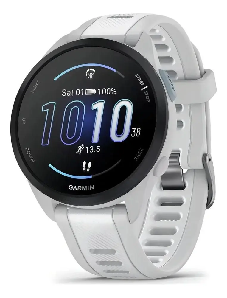 Forerunner 165 WhiteGarmin GPS AMOLED Oferta Imperdível Corrida Aproveite Hoje