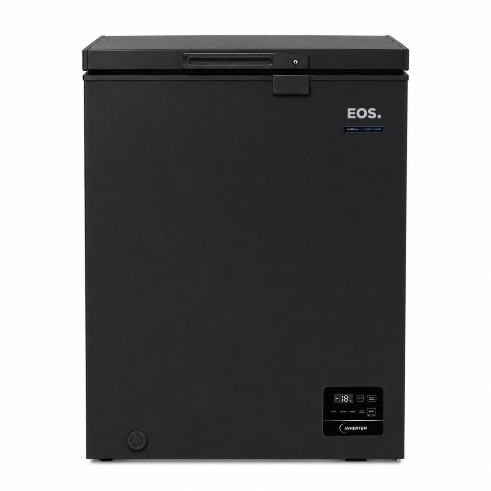 Freezer e Conservador Horizontal EOS 110 Litros Digital Tripla Ação Max Inverter Preto EFH101IDXP Bivolt