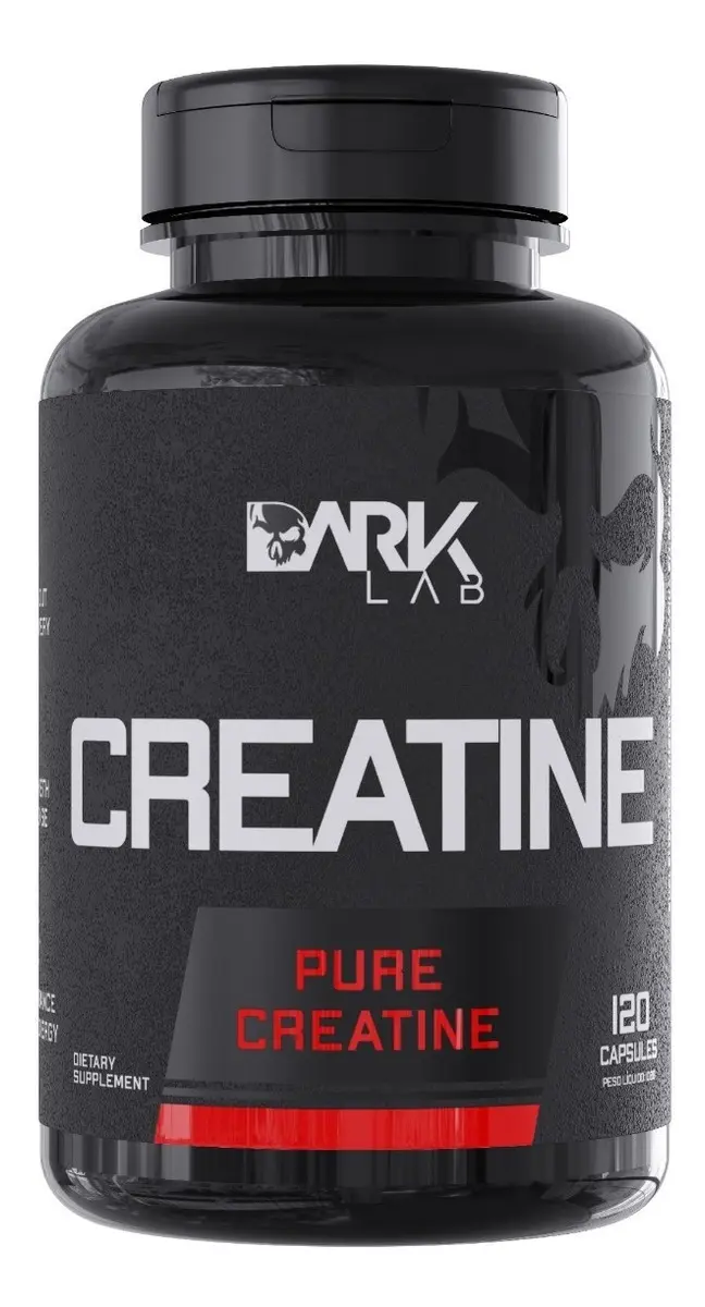 Creatina Monohidratada Pura 120 cápsulas Dark Lab - R$ 32,9