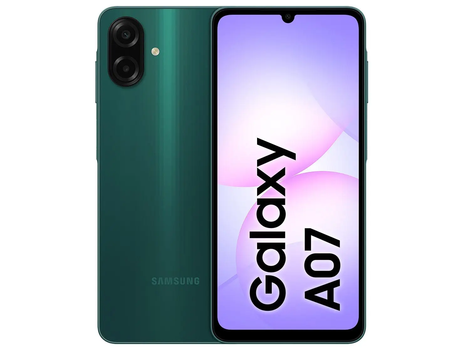 Celular Samsung Galaxy A07 256GB Verde 8GB RAM Tela 6,7" Câm. Dupla + Selfie 8MP