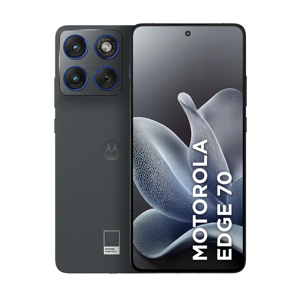 Smartphone Motorola Edge 70 5g - 256gb 24gb (8gb Ram+16gb Ram Boost), Ultrafino, 3 Cameras 50mp, Tela 1.5k Extreme Amoled 120hz - Preto