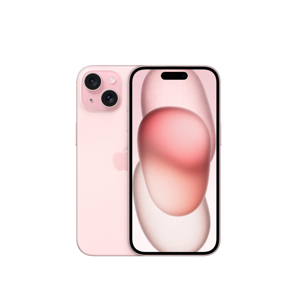 Apple iPhone 15 (128 GB) — Rosa (Seminovo)