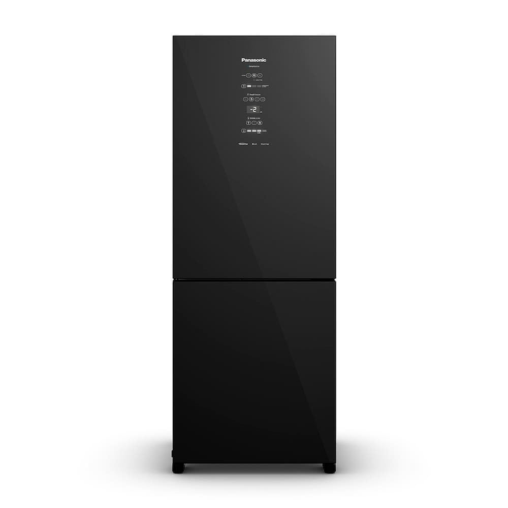 Geladeira Panasonic NR-BB65GV7BC Frost Free Inverter 467L Black Glass Bivolt