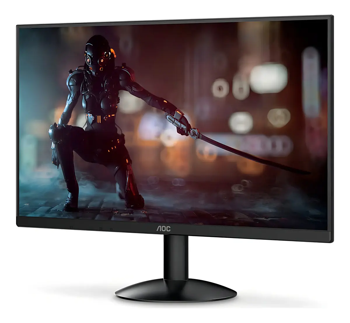 Monitor gamer Aoc Série B30 21.5&quot&quot Full Hd Gaming 120hz 1ms 22b30hm23 cor preto