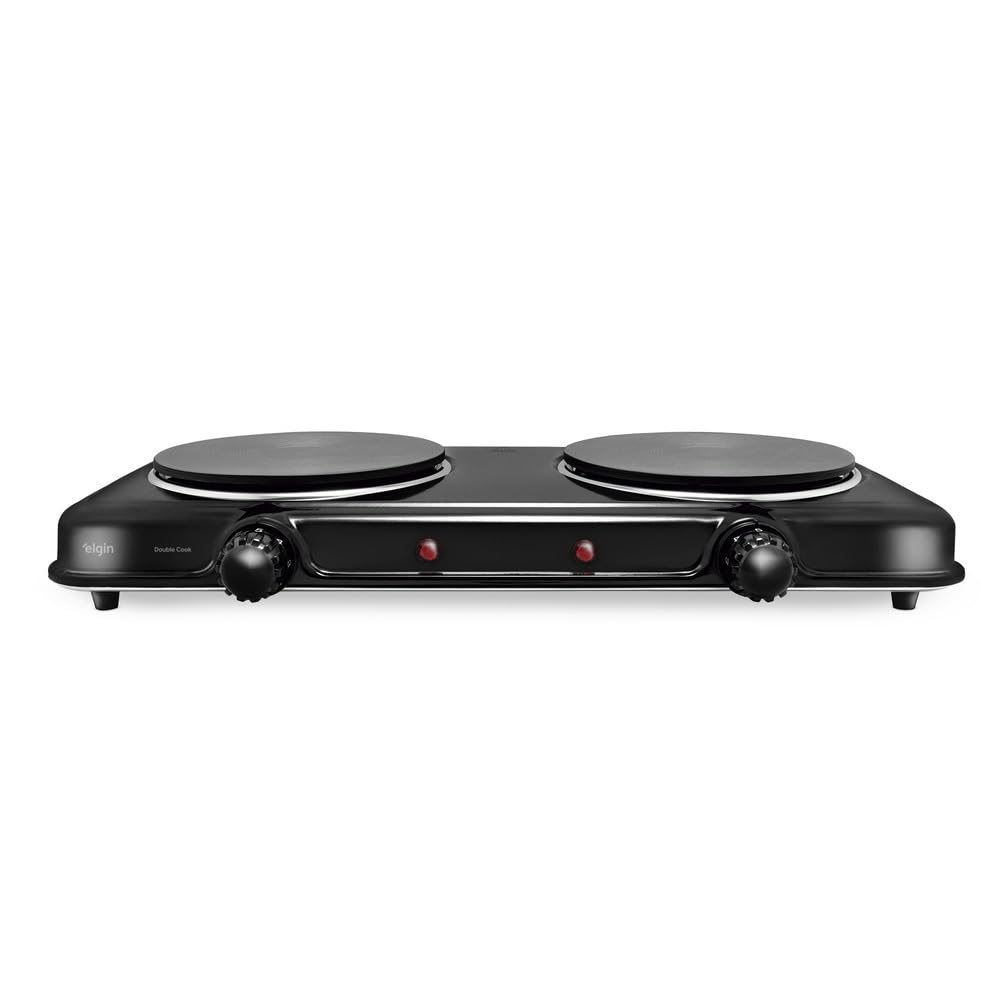 Fogão Elétrico Portátil Cooktop Elgin Double Cook 2 Bocas - 110V