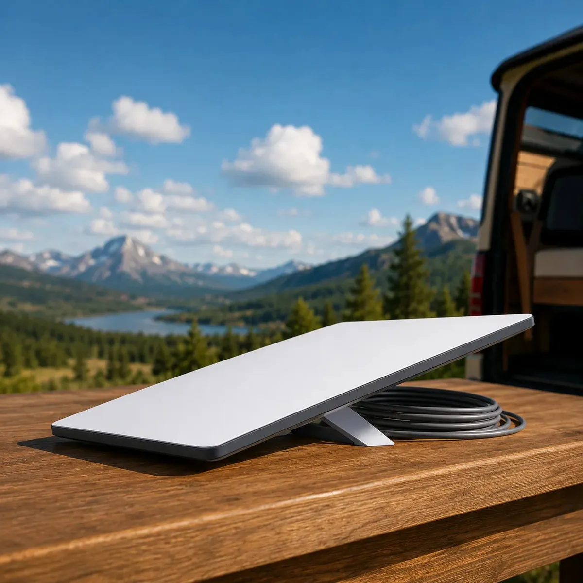 Kit De Internet Via Satélite Starlink Mini