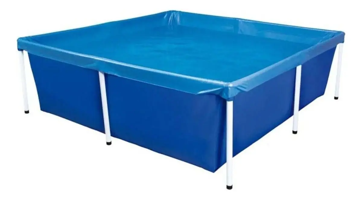 Piscina 2000 Litros Estruturada Aço Standard Retangular Mor