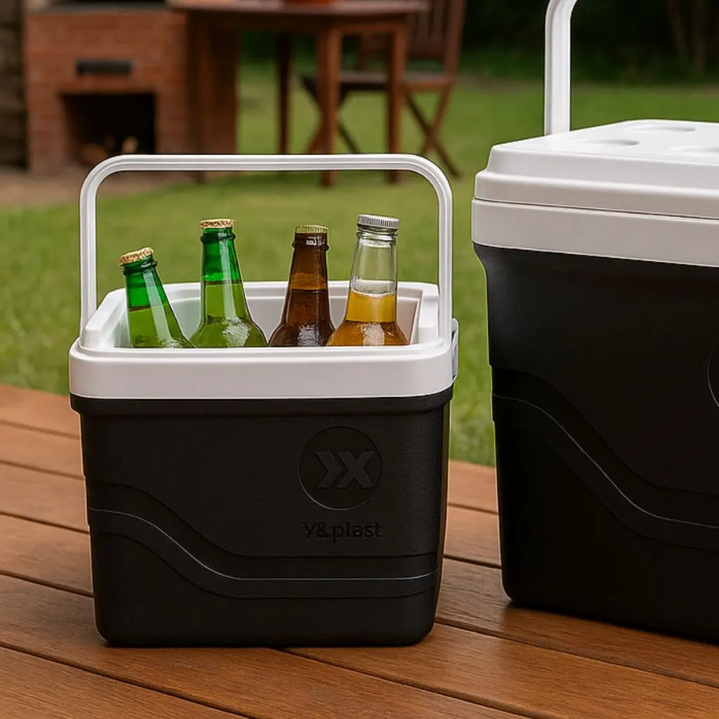 Caixa Térmica 22 Litros Preta Xplast Portatil Praia Camping Viagem Cooler Oferta