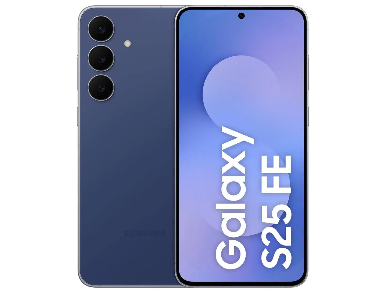 Celular Samsung Galaxy S25 FE 128GB 5G 8GB RAM Azul Marinho 6,7" Câm. Tripla + Selfie 12MP