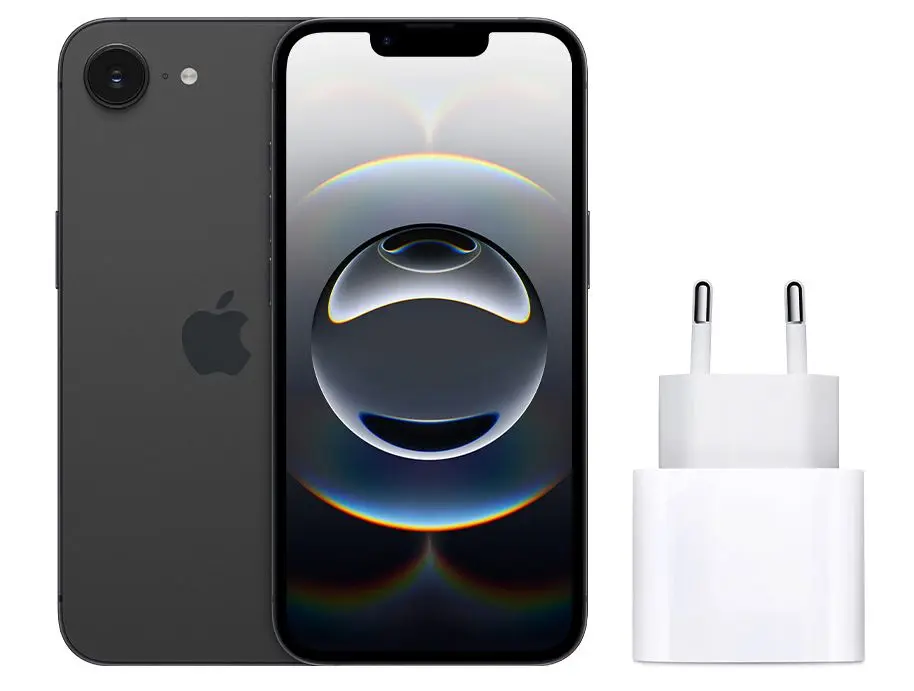 Smartphone Apple iPhone 16e 128GB Preto