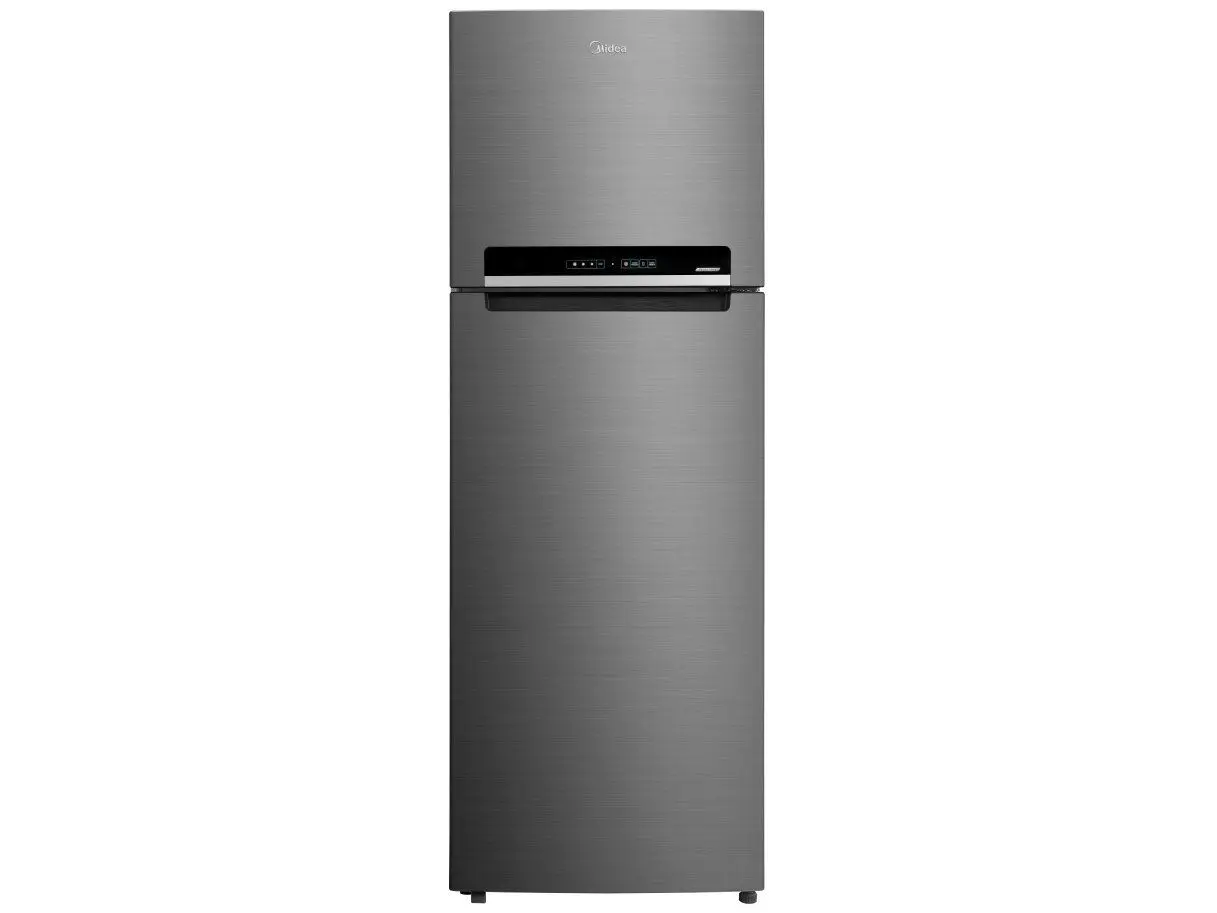 Geladeira/Refrigerador Midea Frost Free Duplex Inox 394L MDRT533EVD461