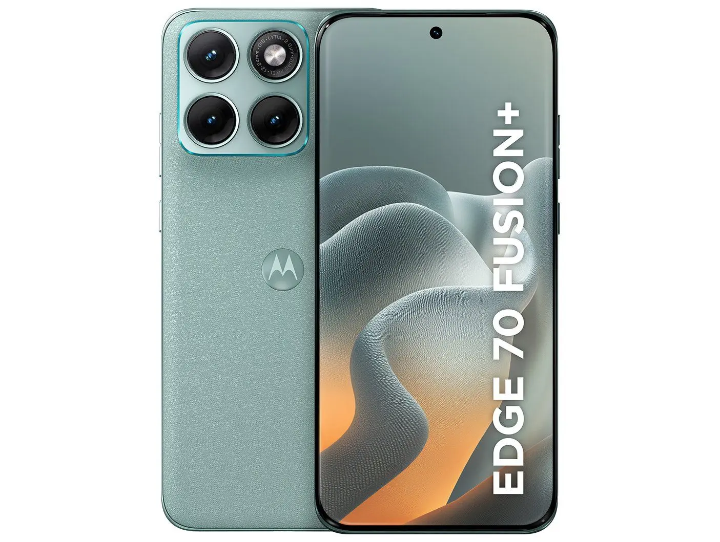 Smartphone Motorola Edge 70 Fusion+ 512GB 5G 24GB RAM (12GB+12GB RAM Boost) Verde Claro 6,8" Câm. Tripla Selfie 50MP